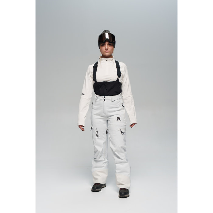 Pantalón para mujer KUSTOM AQUILO Pants - Blanco
