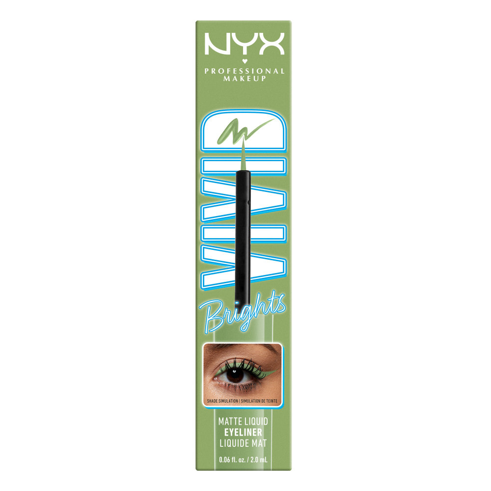 NYX Professional Makeup Vivid Brights Eyeliner GHOSTED GREEN