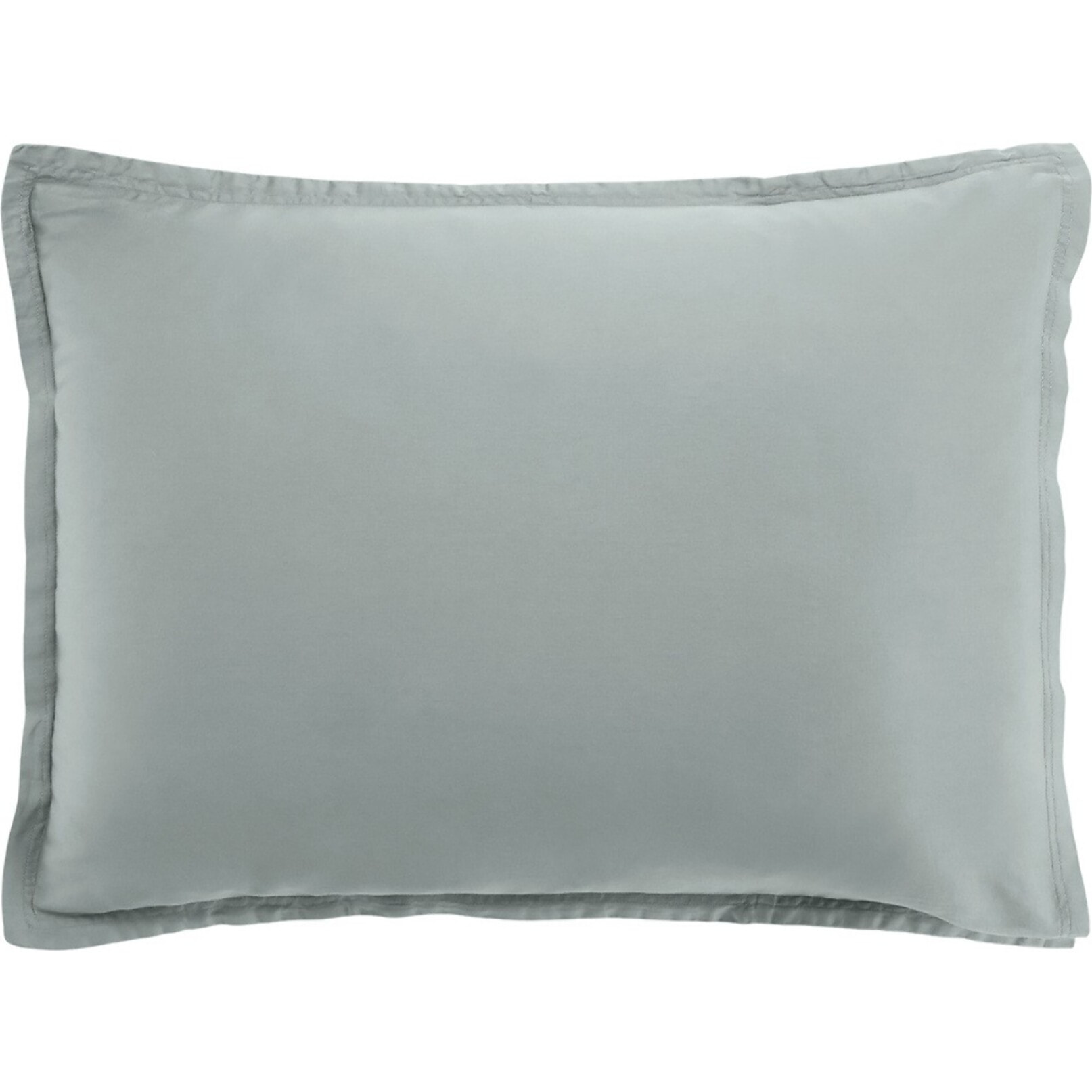 Paire de Taies D'oreiller 1pcs 100% Satin De Coton 105 Fils Celadon