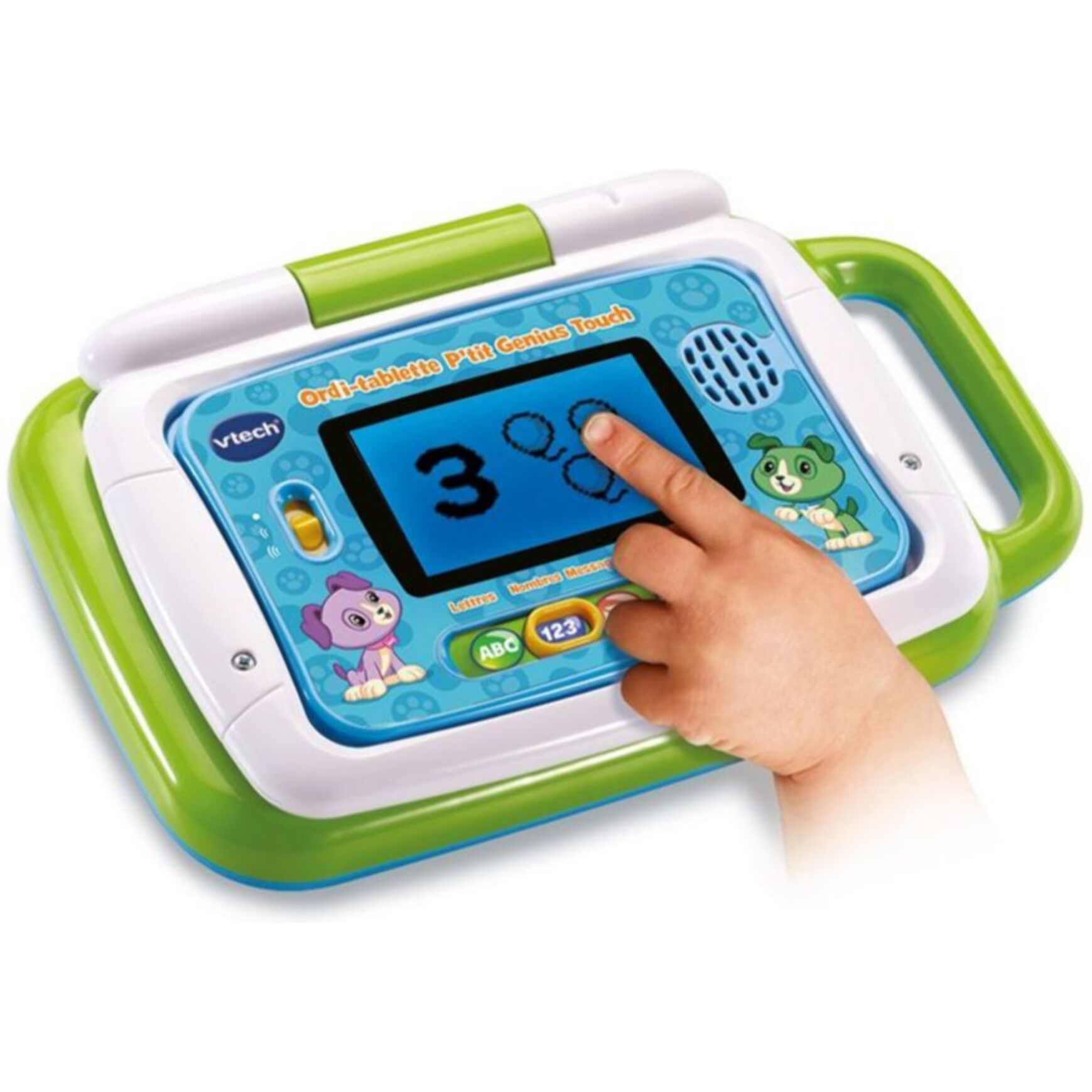 Ordinateur enfant VTECH Ordi-tablette P'tit Genius Touch vert