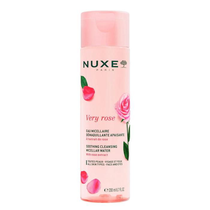 Very Rose - Eau micellaire apaisante 3-en-1 visage et yeux