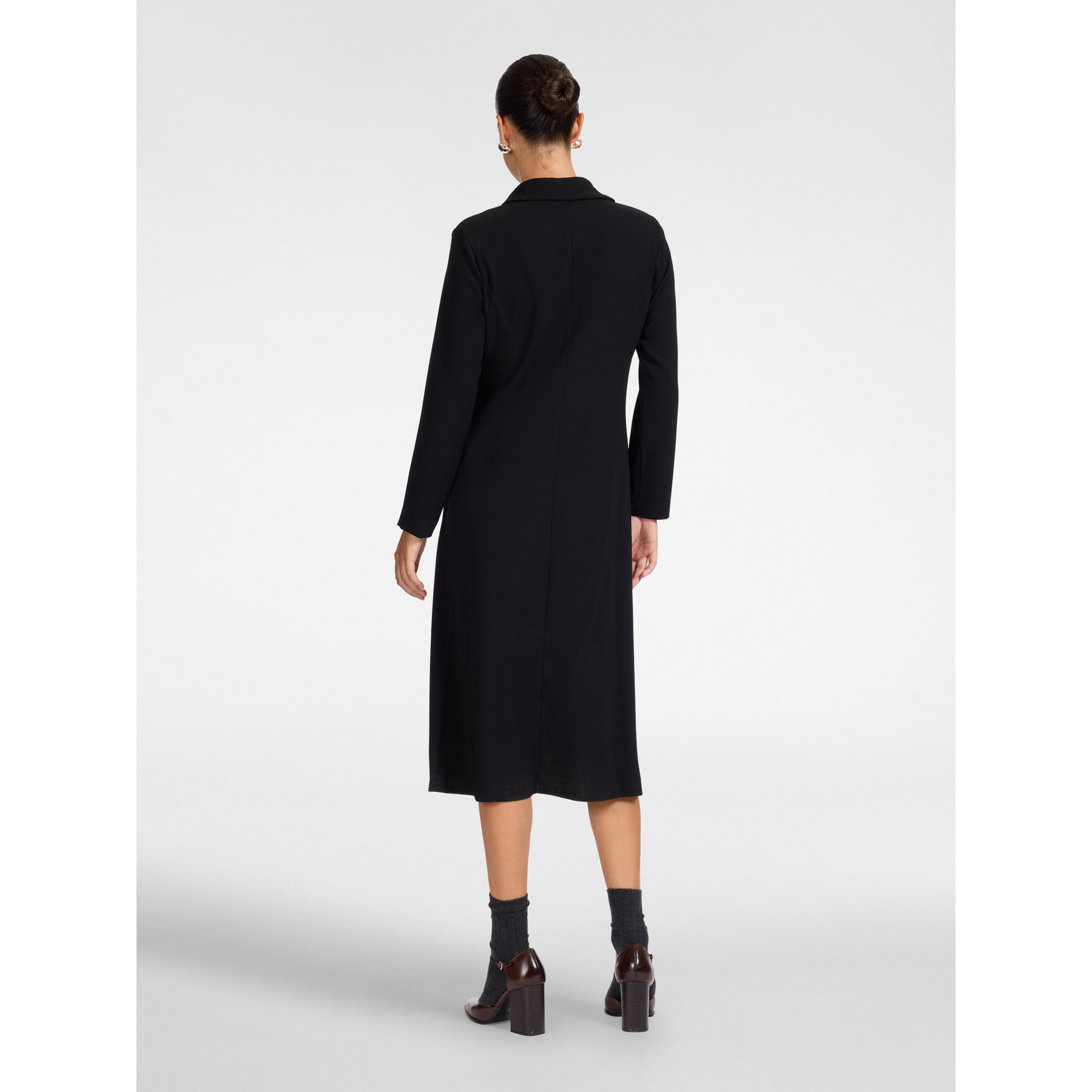 Elena Mirò - Vestido de cady - Negro