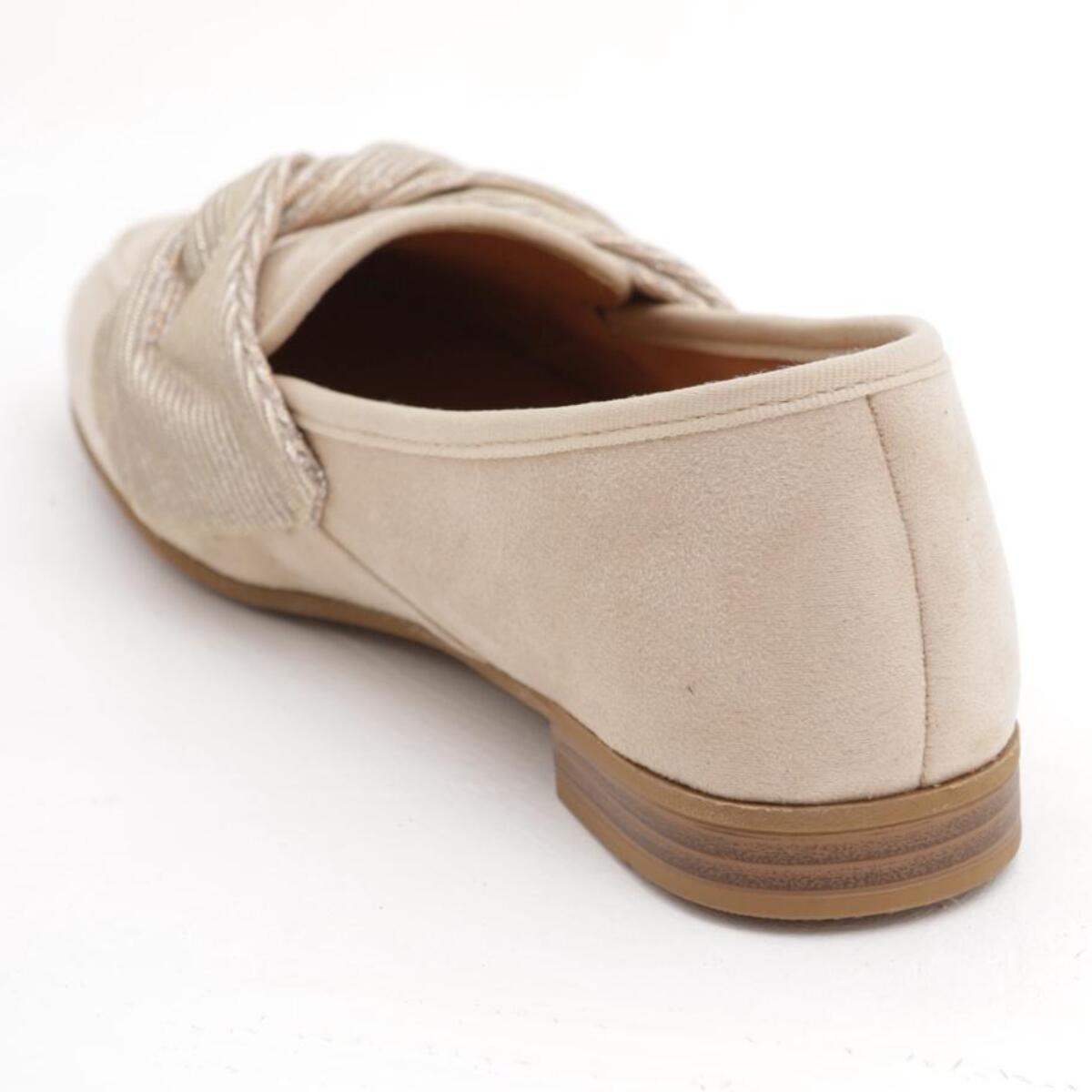 MOCASSINO FIOCCO CHOCOLA' BEIGE