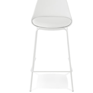 Tabouret bar déco "Escal Mini" Kokoon - Couleur: Blanc - Nombre de tabourets: 1 Tabouret