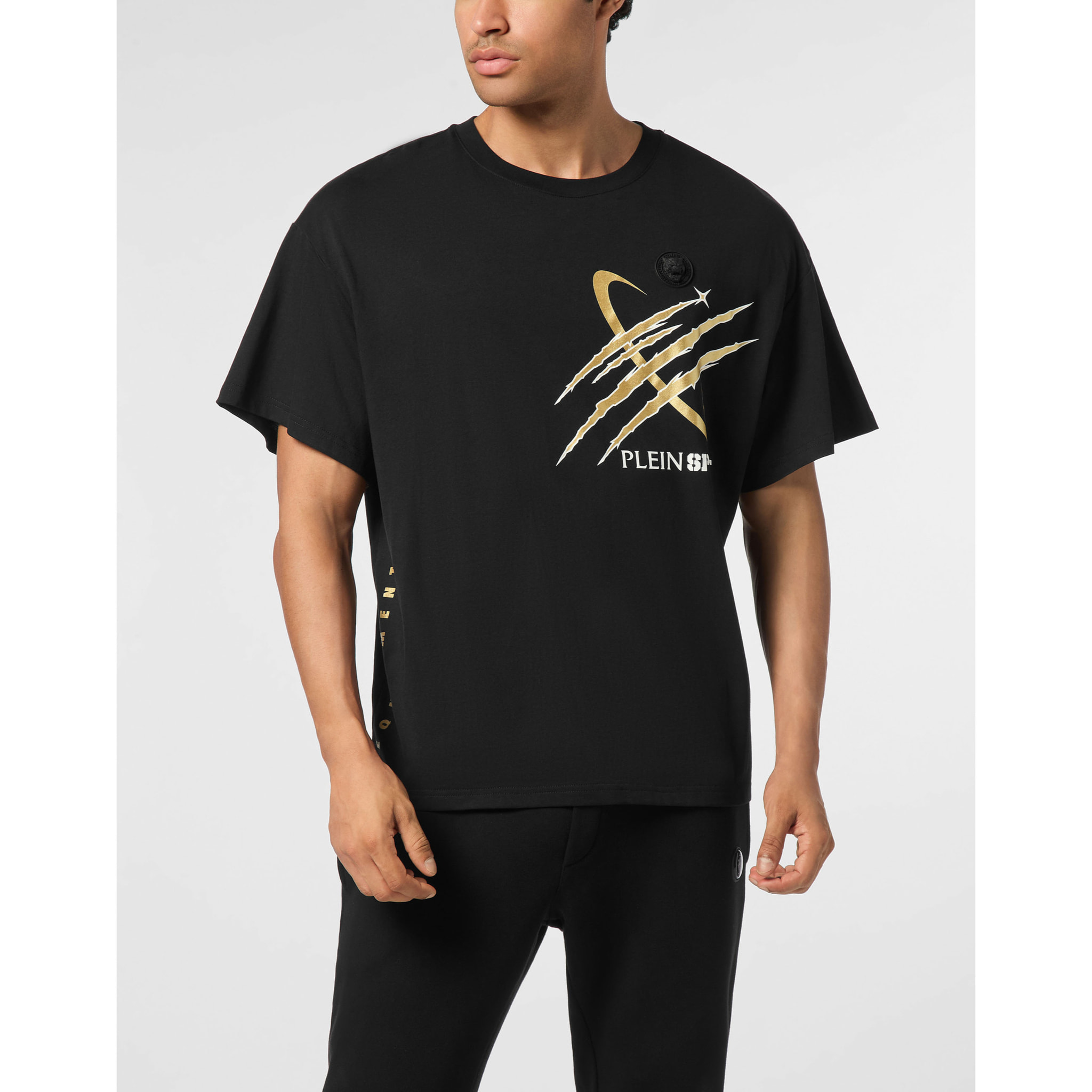 PLEIN SPORT Maglietta girocollo Ss SCRATCH