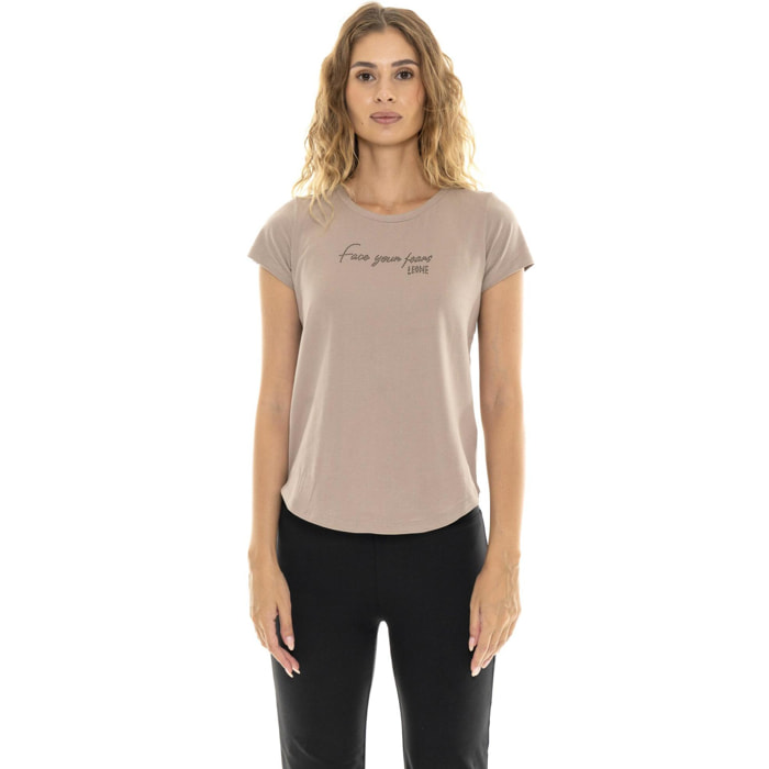 Camiseta manga corta mujer "Relajada"