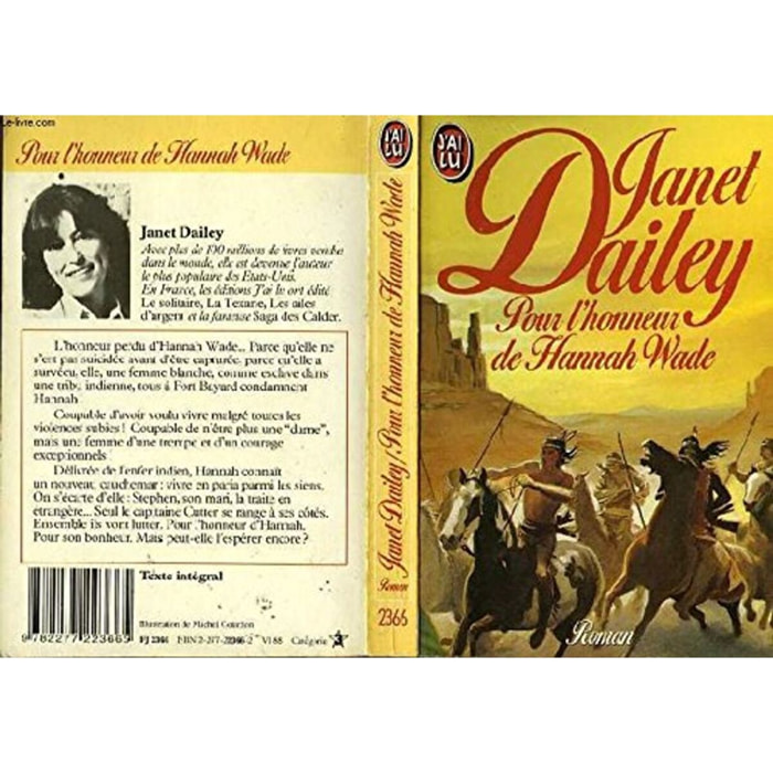Dailey, Janet | Pour l'honneur de hannah wade *** | Livre d'occasion