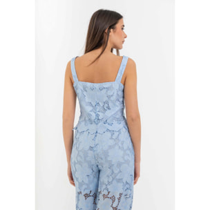 Kocca - Top corsetto in pizzo Donna
