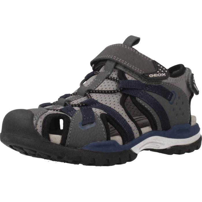 Sandalias Niño de la marca GEOX  modelo J BOREALIS BOY GRIS