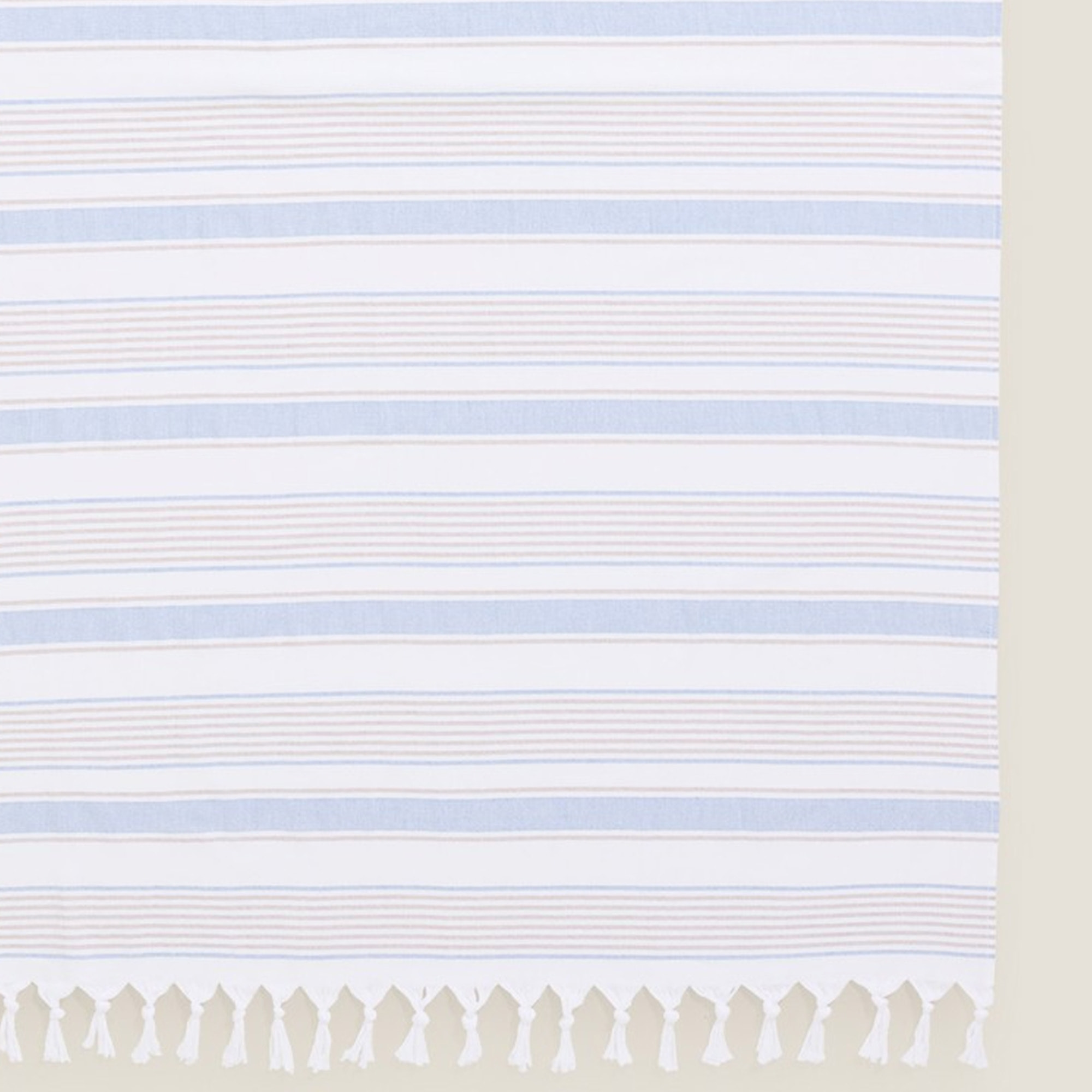 Toalla pareo algodón rayas Jorne color azul