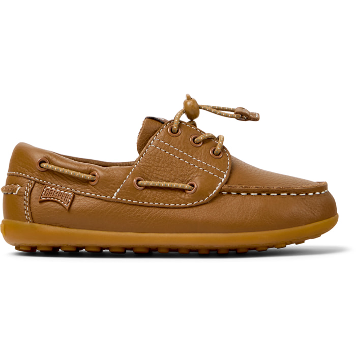 Scarpe stringate - CAMPER Peu Cami - Marrone - Pelle liscia