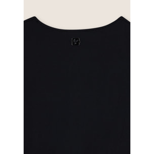 Body slim manica lunga in tessuto tecnico D.I.W.O.®