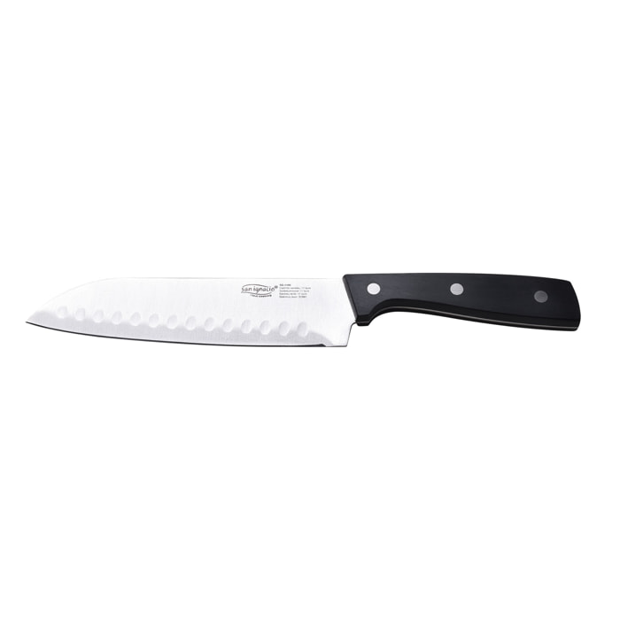 Cuchillo santoku 17.5cm acero inox expert