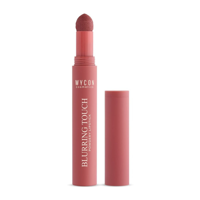 BLURRING TOUCH – POWDERY LIPSTICK Rossetto effetto velluto con applicatore cushion