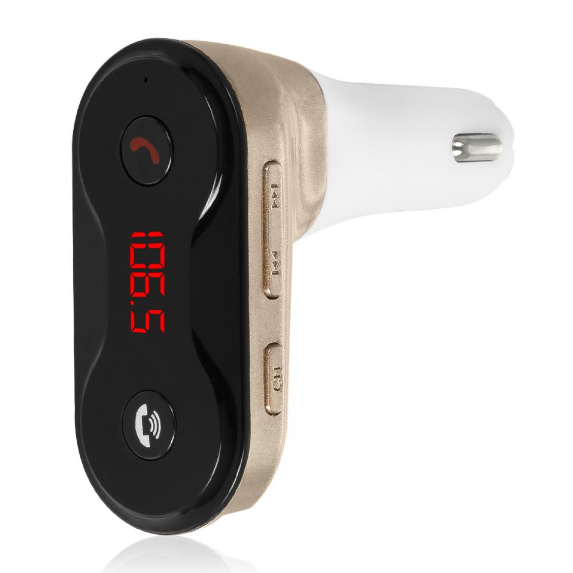 Manos libres Bluetooth CARC8 para coche con transmisor FM