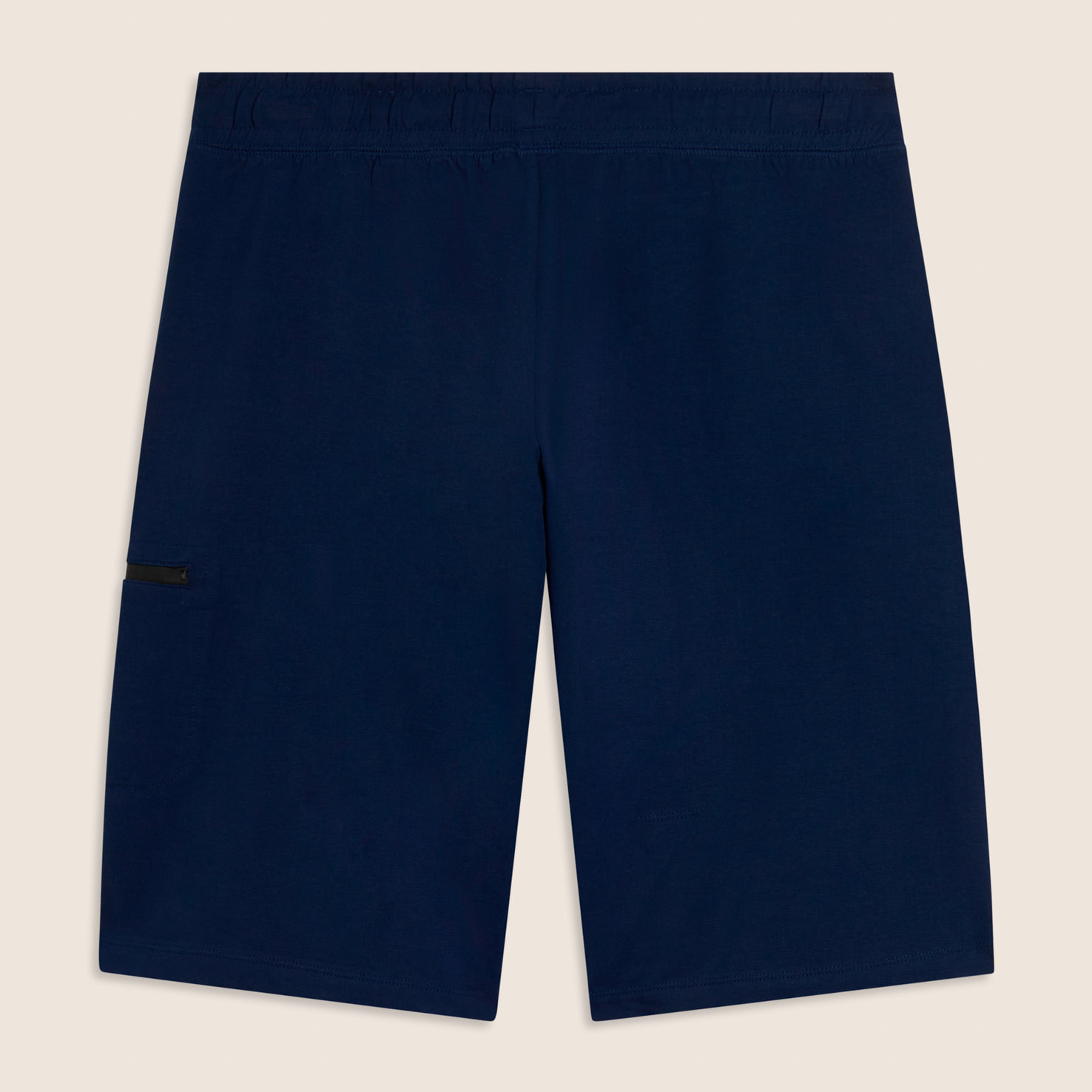 Shorts con stampa "TRAINING" e tasca zip