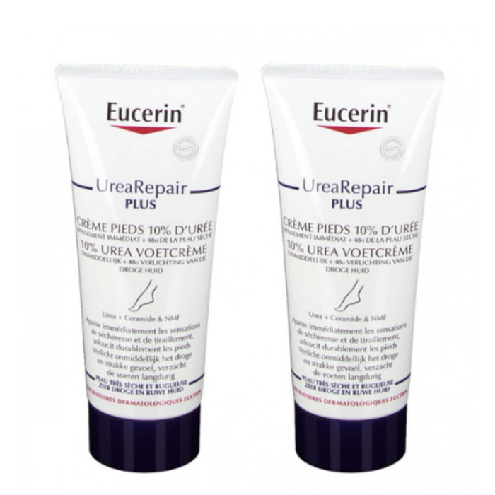 Urearepair  - Duo Crème Pieds Hydratant 10% d'Urée 100 ml