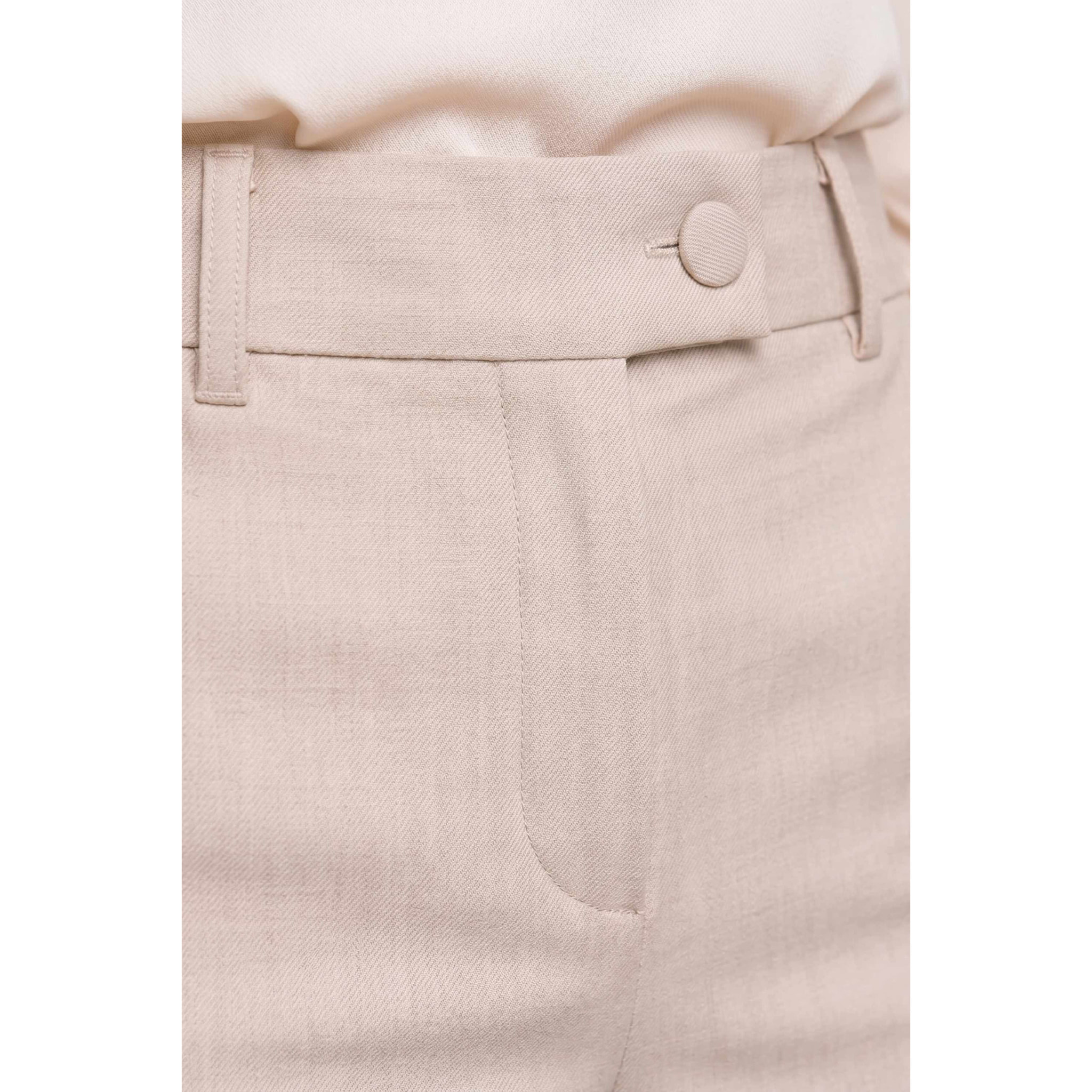 Kocca - Pantaloni sartoriali da donna a vita alta in viscosa Donna