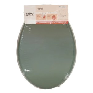 Abattant WC Colorama 36x48cm vert ficu
