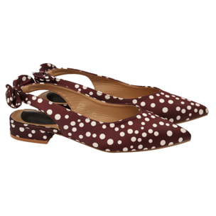 Ballerine pois - tacco 3,0 cm