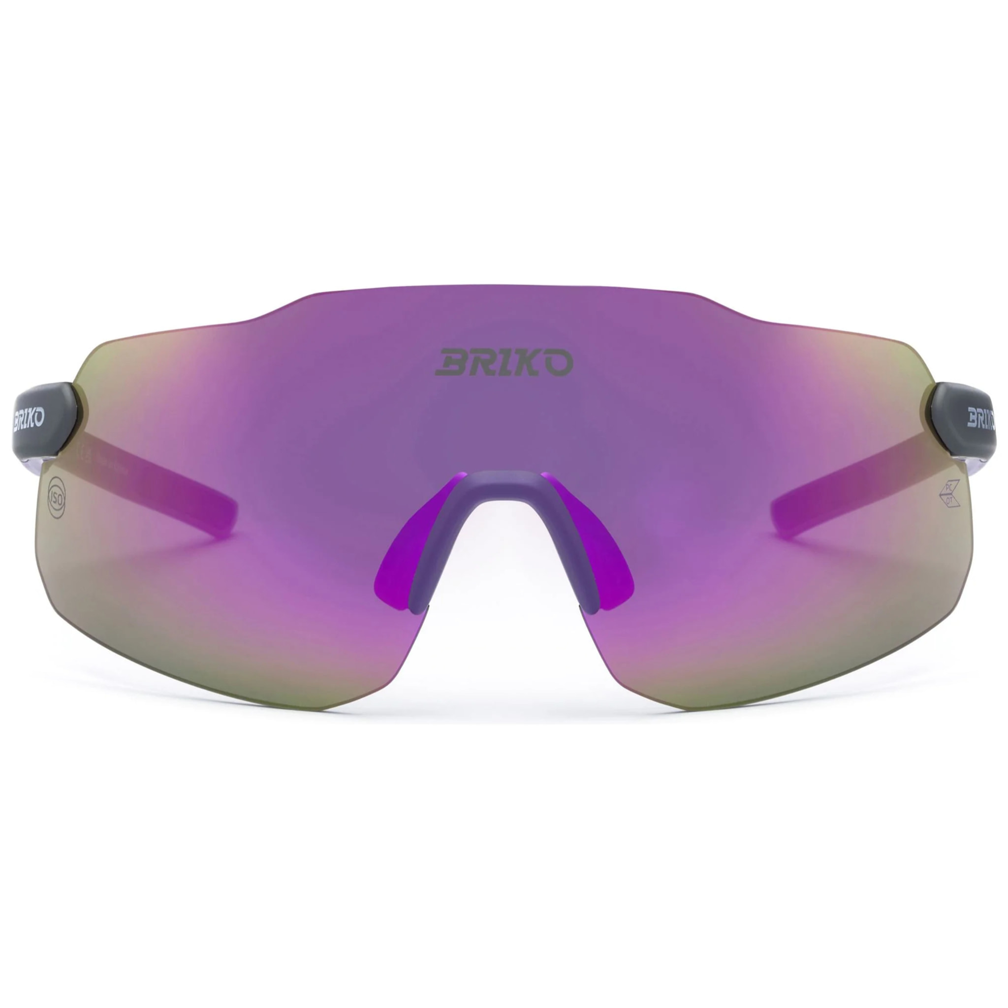 Briko - Occhiali, Uomo Donna, Grigio - Starlight 2.0 3 Lenses