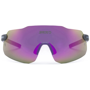 Briko - Occhiali, Uomo Donna, Grigio - Starlight 2.0 3 Lenses