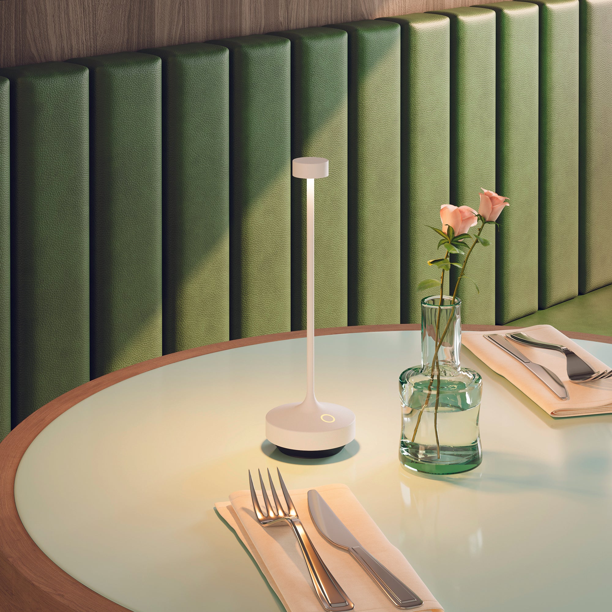 Lampe de table sans fil RUBY H25CM