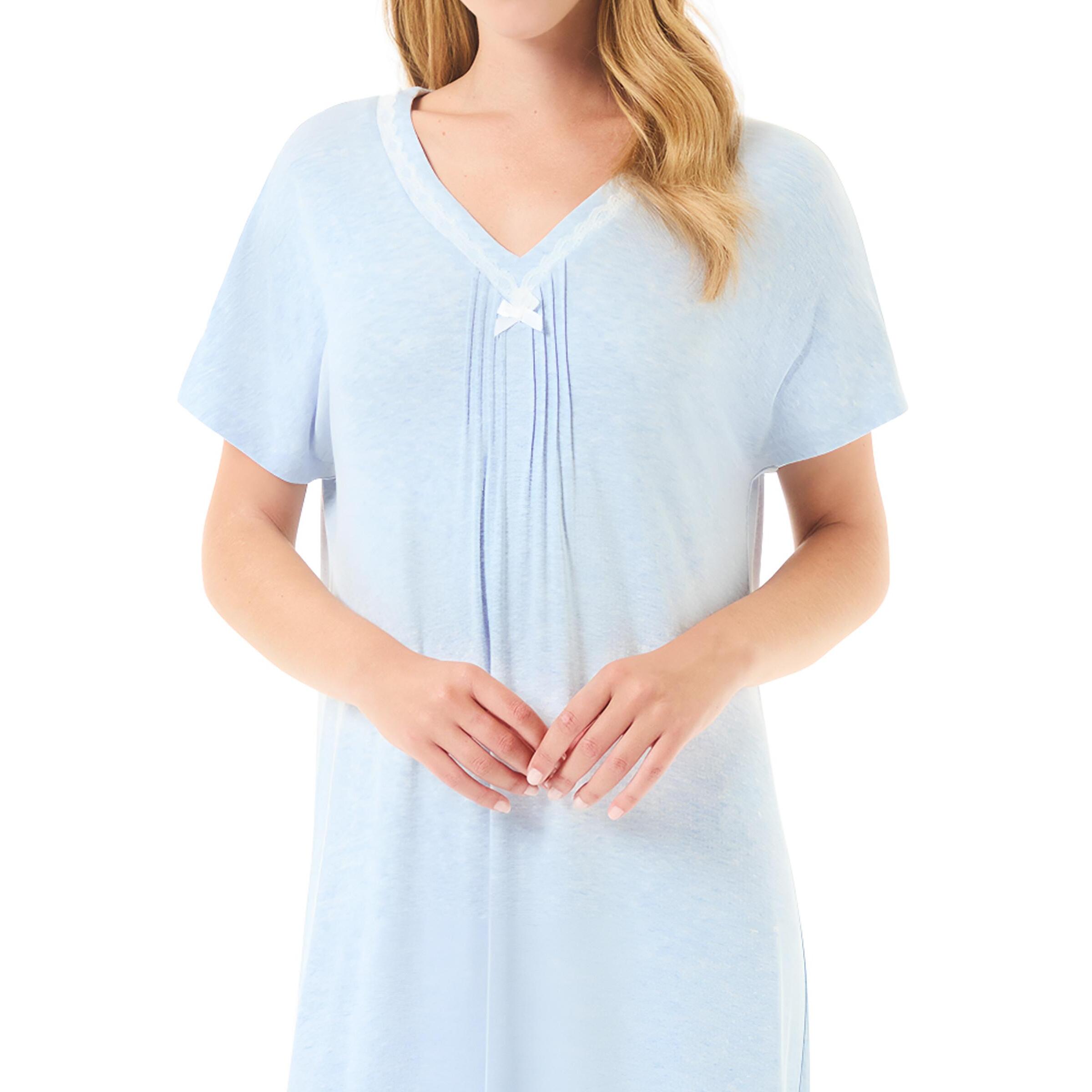 Camisón corto celeste