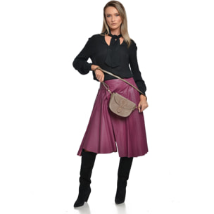 Borsa a spalla Anna Luchini Beige