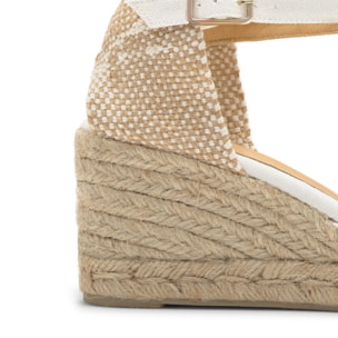 Alpargata cuña de yute 7cm