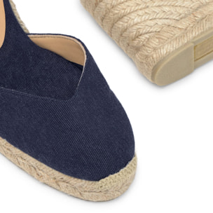 Alpargata cuña de yute 9cm