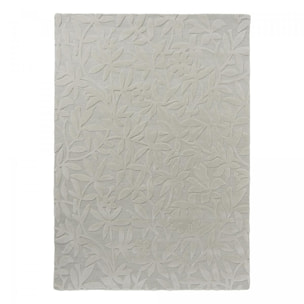 Tapis salon et chambre fait main en laine motif floral ALTA