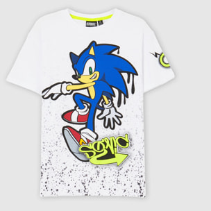 T-shirt stampa Sonic