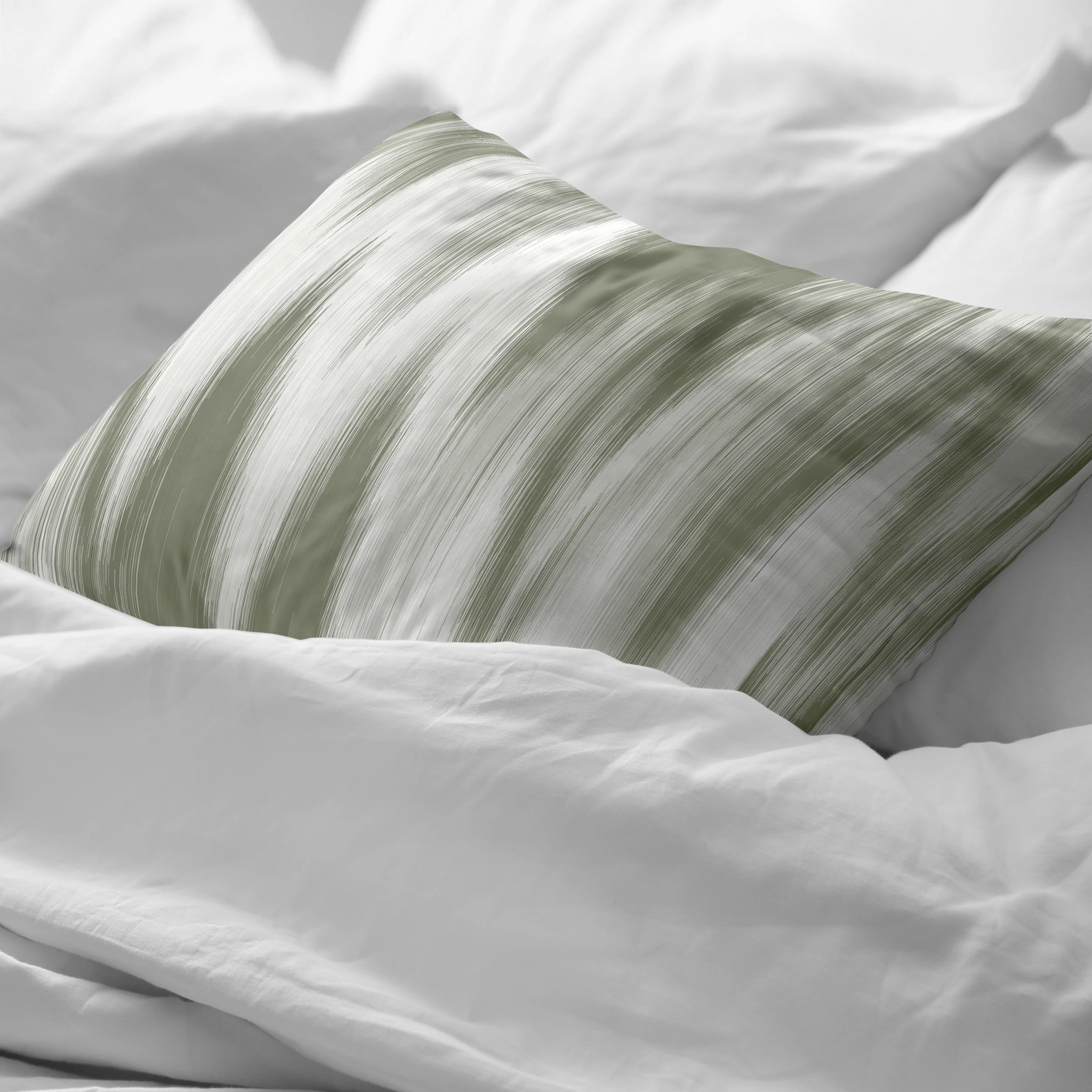 Taie d’oreiller 100 % coton 80 fils Algemesí Vert