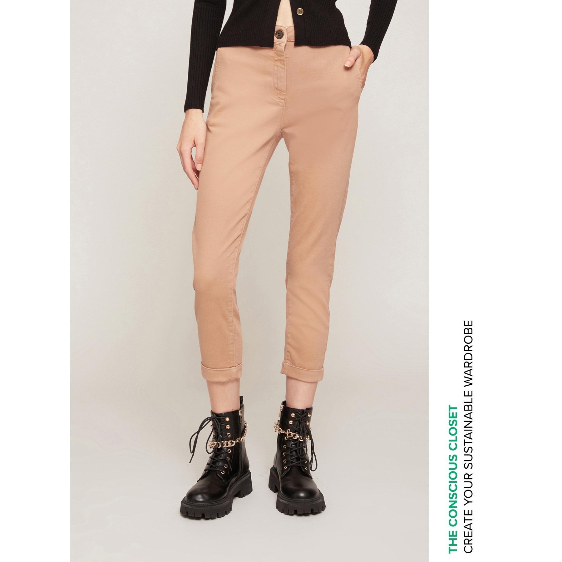 Motivi - Pantalón chino - Beige