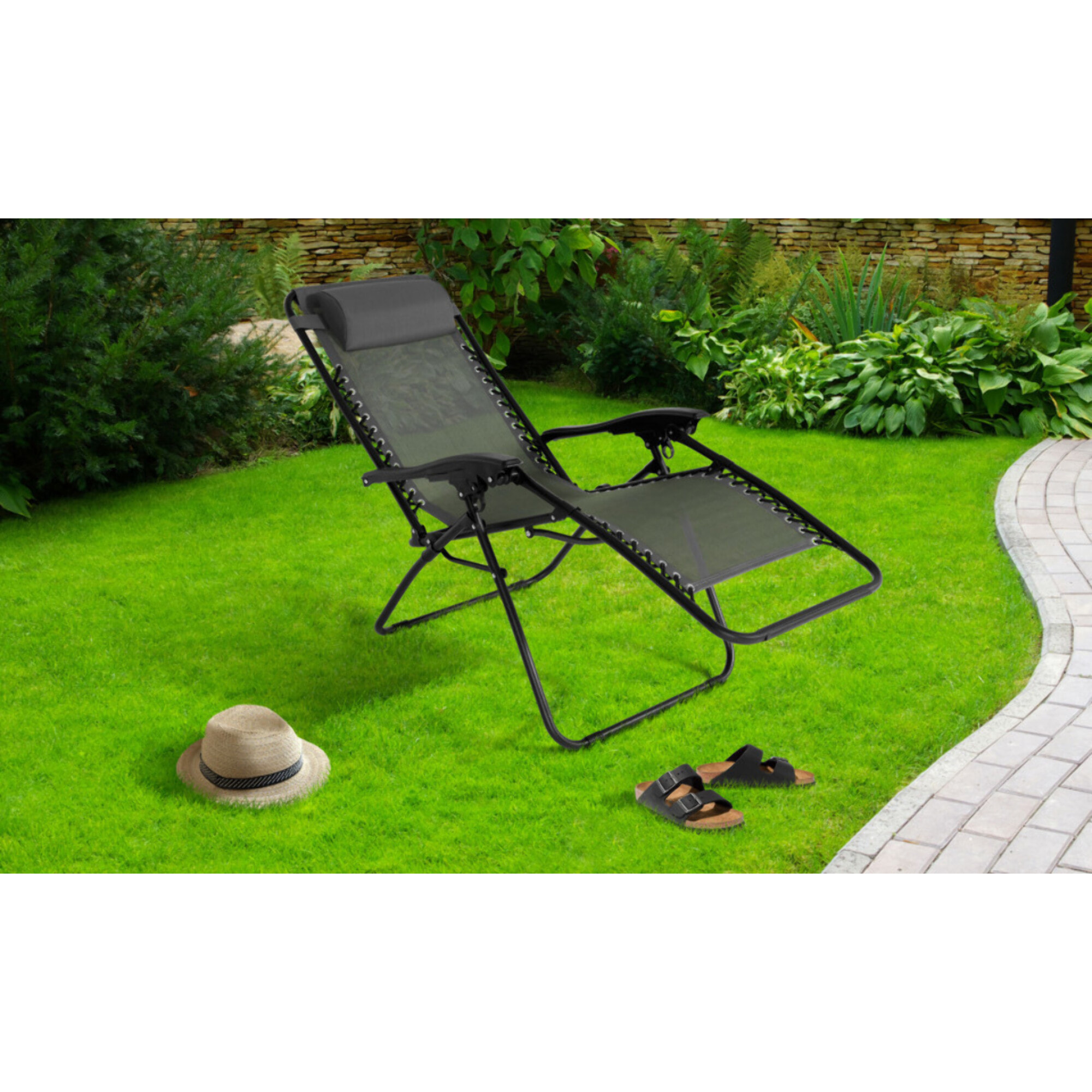 Fauteuils de jardin Relax inclinables - lot de 2