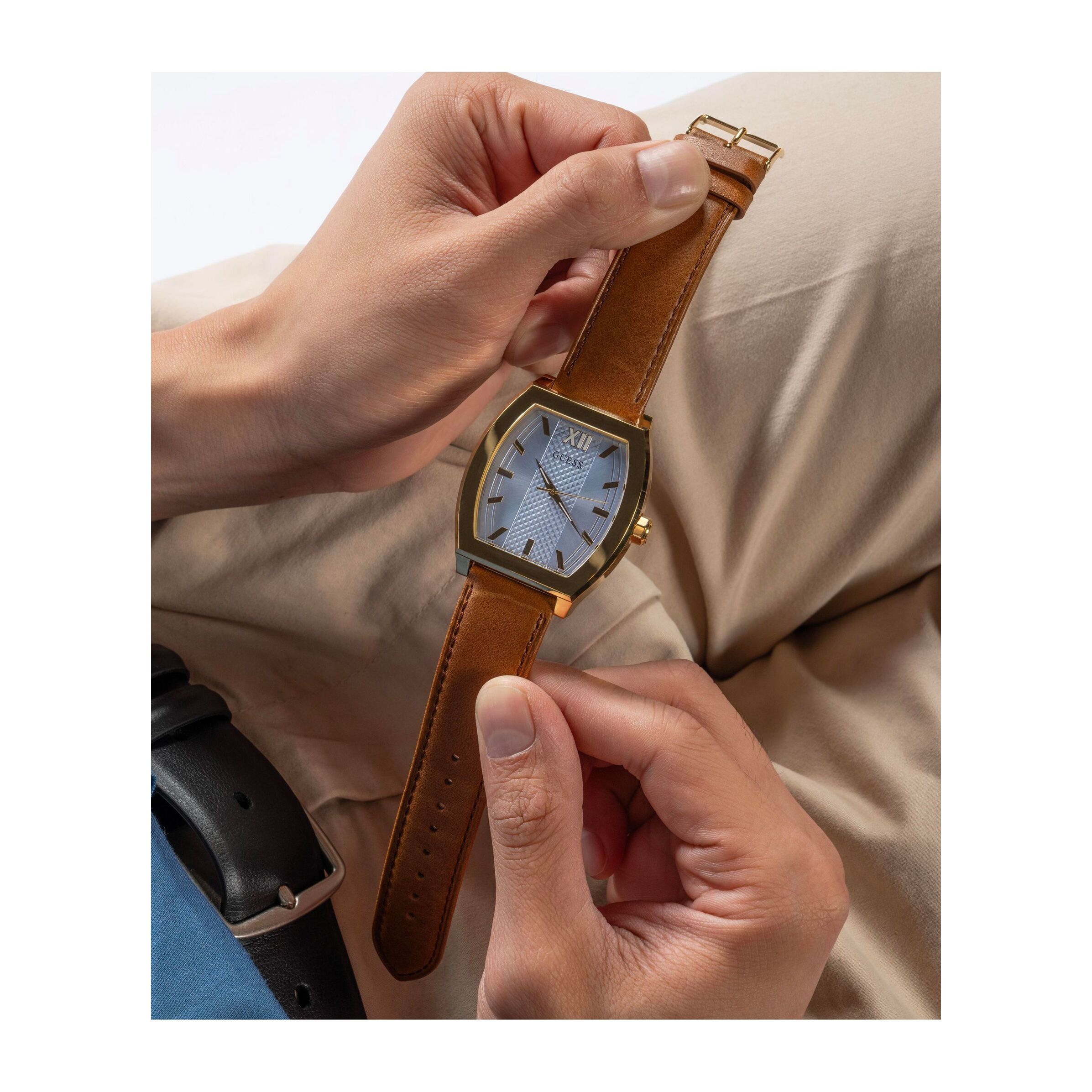 Guess Orologio Analogico Al Quarzo Punctual