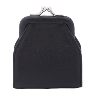 Portafoglio  da donna In Vera pelle Made in Italy 7,5x9x4,5 cm