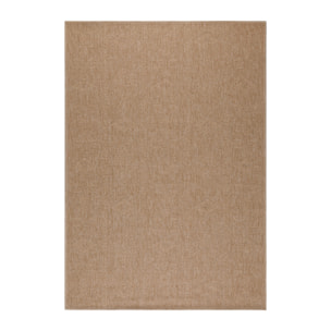 DHAKA - Tapis intérieur/extérieur aspect jute uni beige