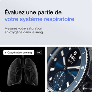 Montre santé WITHINGS Scanwatch Nova Bleue