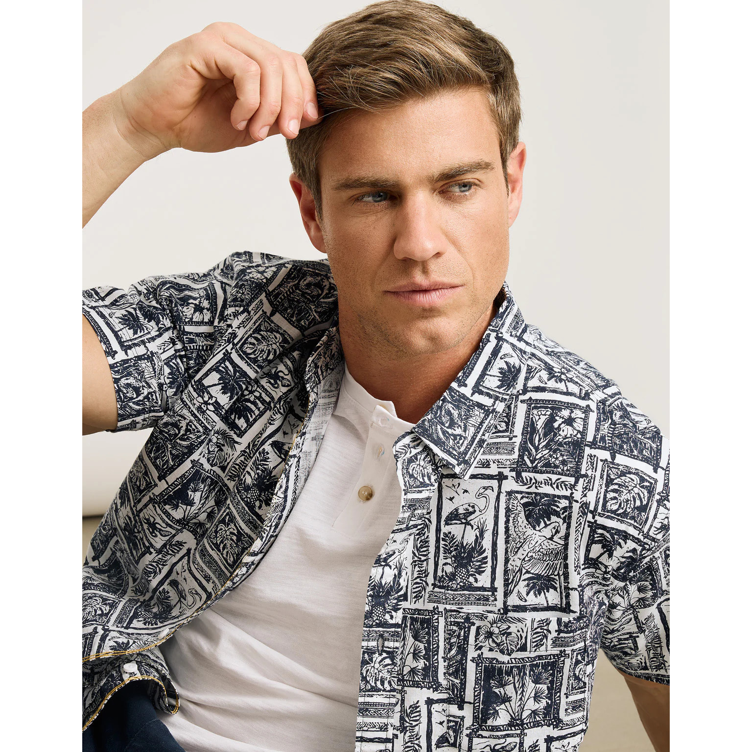 Camisa Manga Corta Blanco - Kos