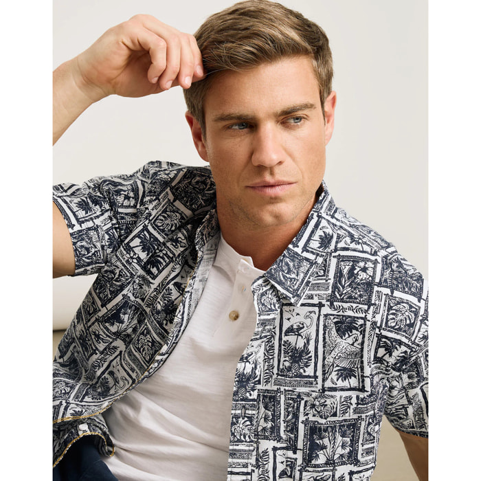 Camisa Manga Corta Blanco - Kos