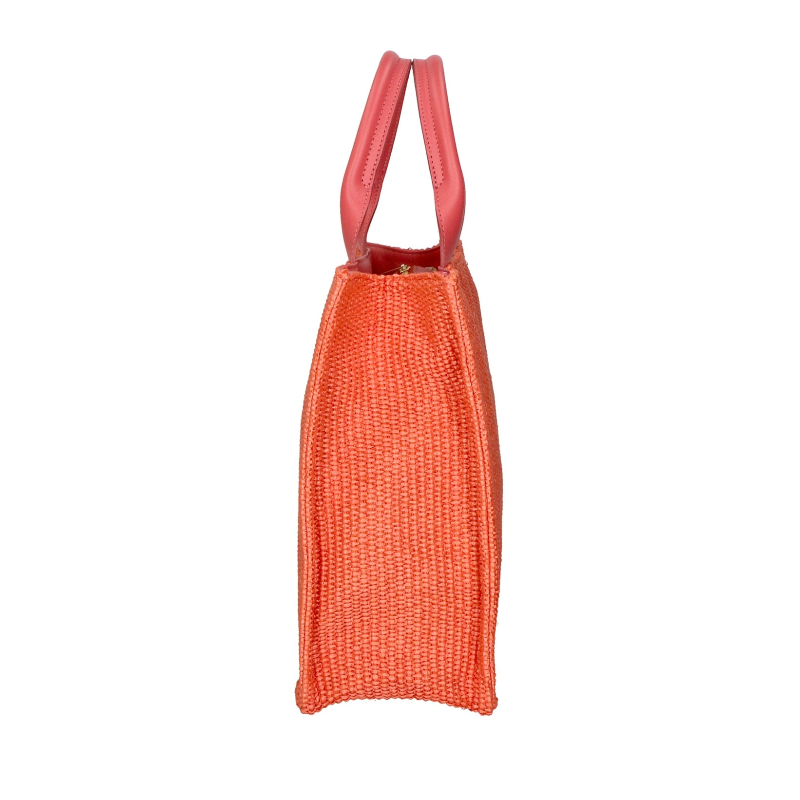 Borsa a mano da donna - Modello False - Misto pelle e tessuto - 31.0 x 41.5 x 15.5 cm