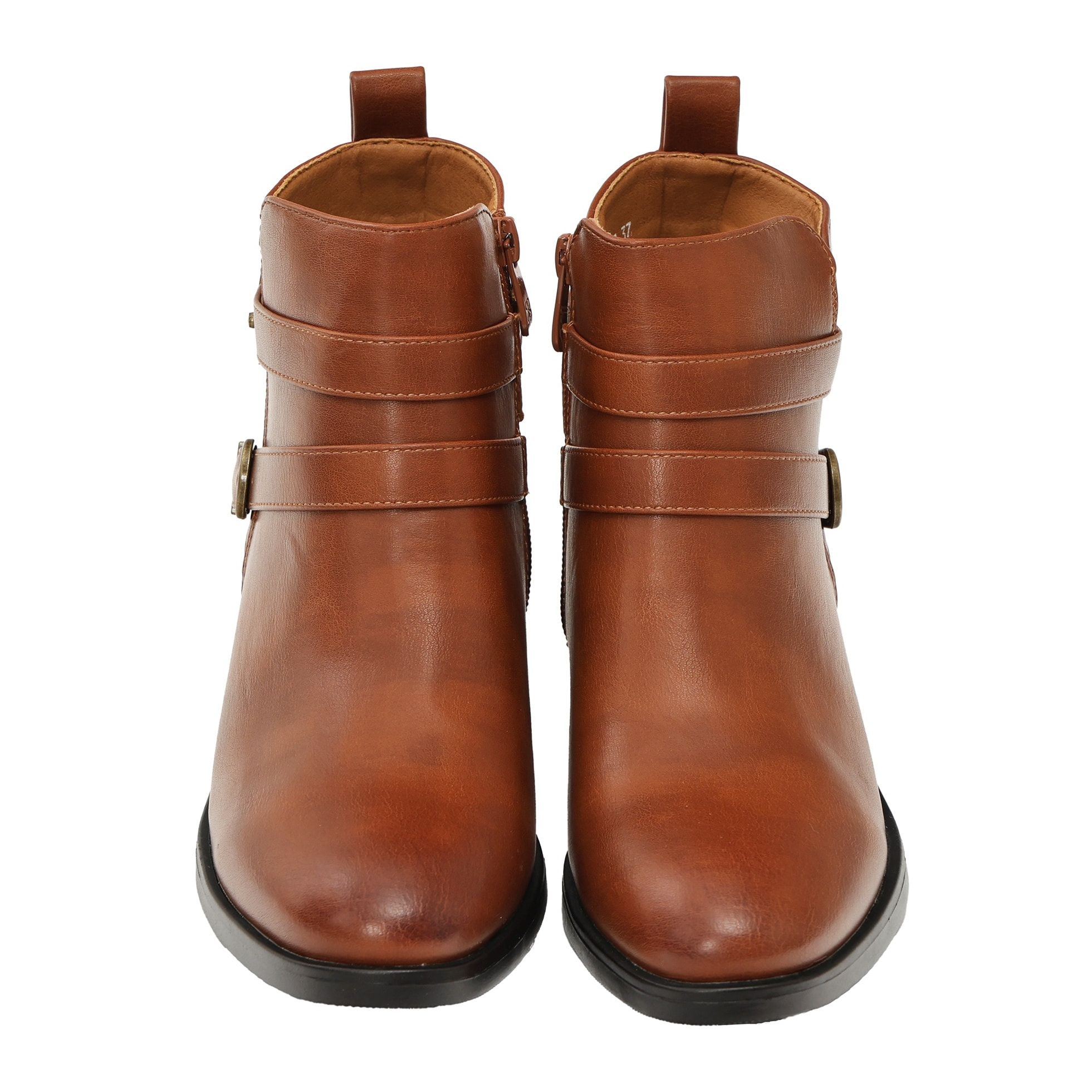 Stivaletto in simil pelle con fibbia