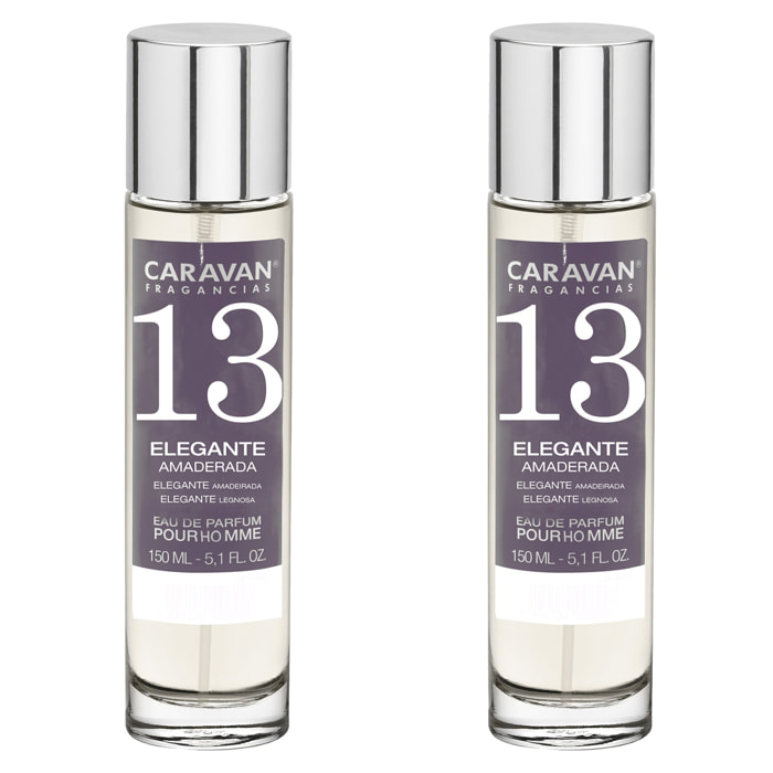 Caravan fragancias set de 2 frascos perfume de hombre nº13, de 150 ml
