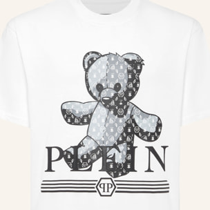 PHILIPP PLEIN T-Shirt Round Neck MONOGRAM