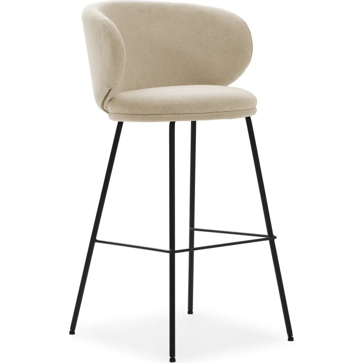 Lot de 2 tabourets en tissu - COCOON