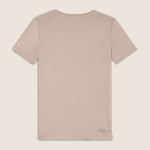 T-Shirt in jersey modal con Logo FY e Dettagli in Strass