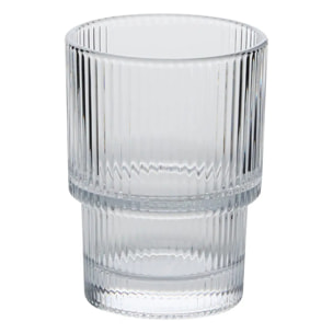 Lot de 6 Gobelet Emil'ieau transparent D6,7xH9cm