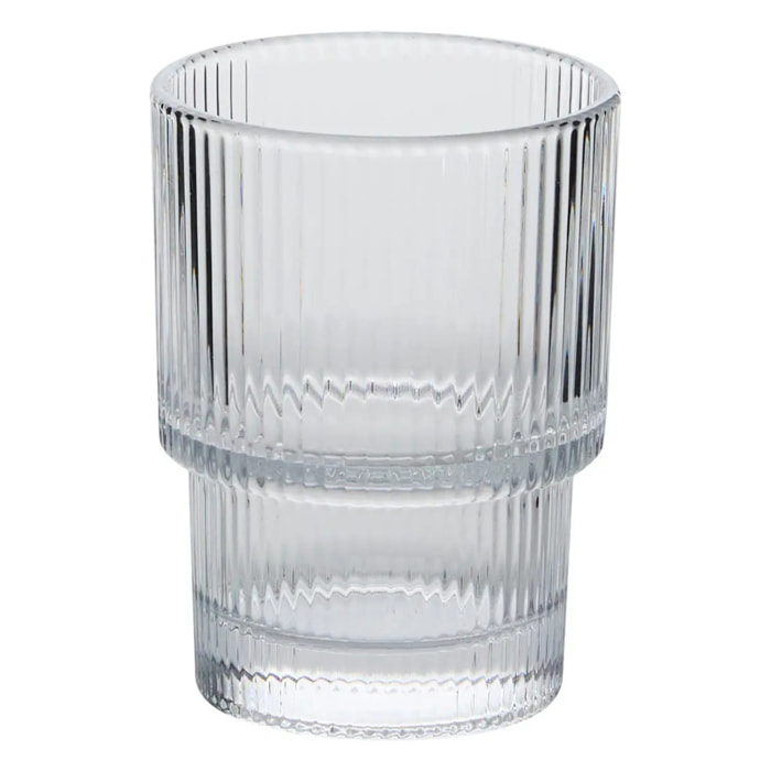 Lot de 6 Gobelet Emil'ieau transparent D6,7xH9cm